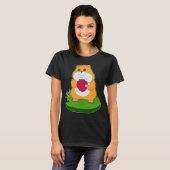 Hamster Strawberry Fruit T-shirt (Voorkant volledig)