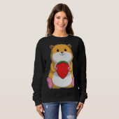 Hamster Strawberry Fruit Trui (Voorkant volledig)