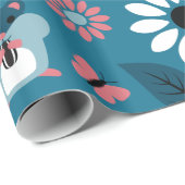 Hamster & Sunflower Naadloos patroon Cadeaupapier (Rol Hoek)