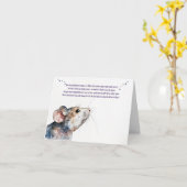 Hamster Sympathy Loss of Pet Condolences Kaart (Gele Bloem)