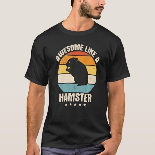 Hamster Syrische Hamster Dwarf Hamster 1 T-shirt (Voorkant)