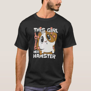 Hamster Syrische Hamster Dwarf Hamster Gril T-shirt