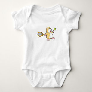 Hamster Tennis racket Romper