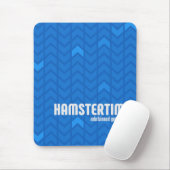 Hamster Time Mousepad - Verticaal Muismat (Met muis)