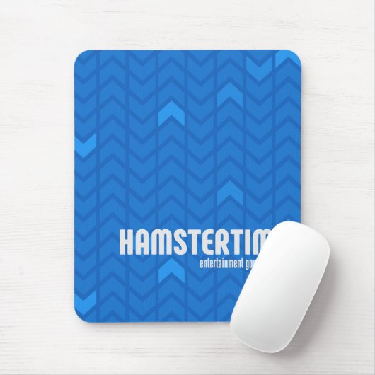 Hamster Time Mousepad - Verticaal Muismat (Met muis)