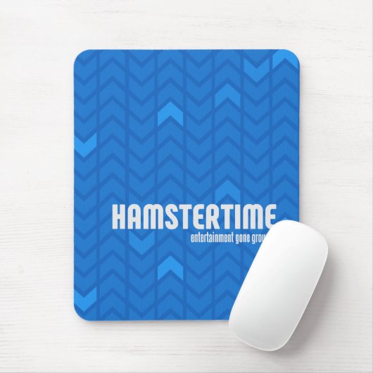 Hamster Time Mousepad - Verticaal Muismat (Met muis)