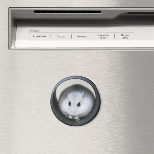 Hamster Tube Magnet (Insitu (Vaatwasser))