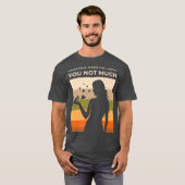 Hamster-uitrusting voor een overloop van Furbaby-h T-shirt (Voorkant volledig)