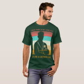 Hamster-uitrusting voor een overloop van Furbaby-h T-shirt (Voorkant volledig)
