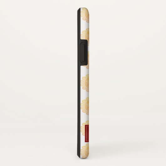 Hamster van rode en roze meisjes Case-Mate iPhone case (Achterkant / rechts)