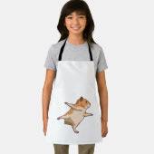 Hamster van Yoga Stretching Legs Schort (Insitu)