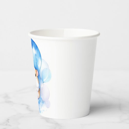 Hamster Verjaardag Papieren Bekers (Links)