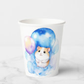 Hamster Verjaardag Papieren Bekers (Voorkant)
