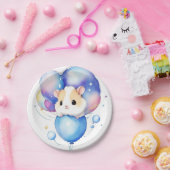 Hamster Verjaardag Papieren Bordje (Feest)