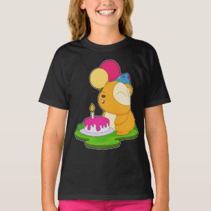 Hamster verjaardagstaart t-shirt