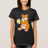 Hamster Volleybal T-shirt (Voorkant)