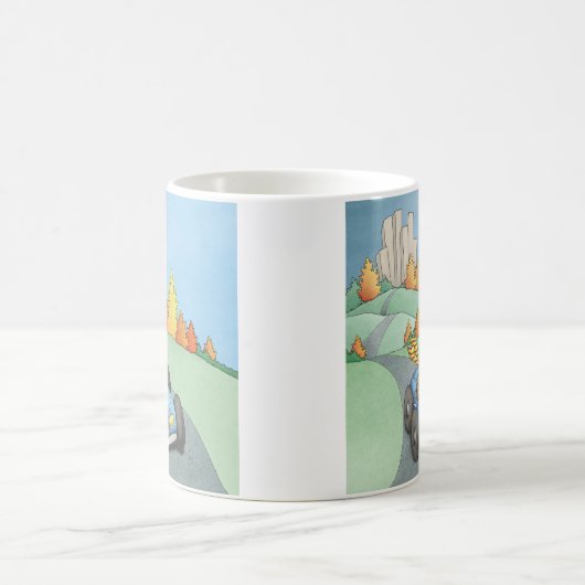 Hamster Weekend Getaway Coffee Mok (Center)