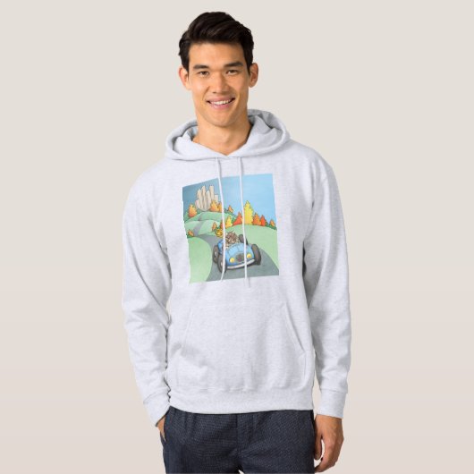 Hamster Weekend Getaway Hoodie (Voorkant volledig)