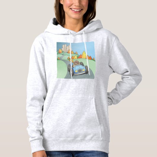 Hamster Weekend Getaway Hoodie (Voorkant)
