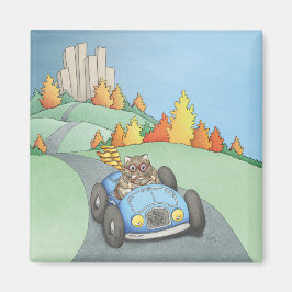 Hamster Weekend Getaway Magnet