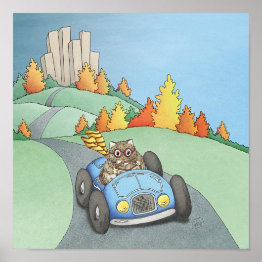 Hamster Weekend Getaway Poster (Voorkant)