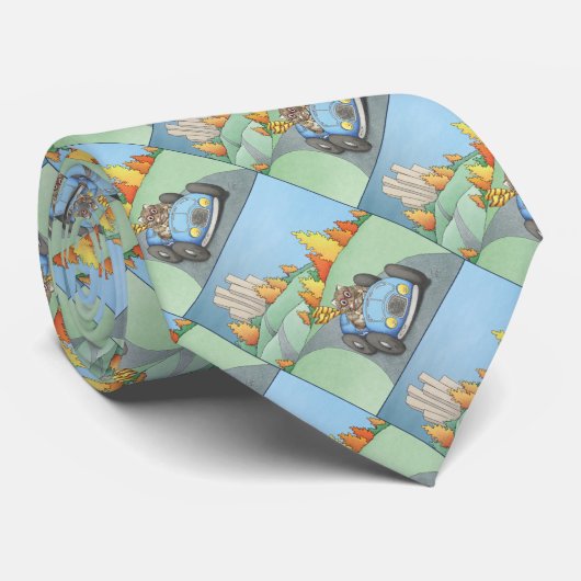 Hamster Weekend Getaway Stropdas (Opgerold)