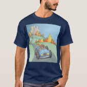 Hamster Weekend Getaway T-shirt (Voorkant)