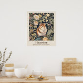 Hamster Wetenschappelijke naam Animal Poster (Keuken)
