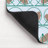 Hamster Wheel Mousepad Muismat (Hoek)
