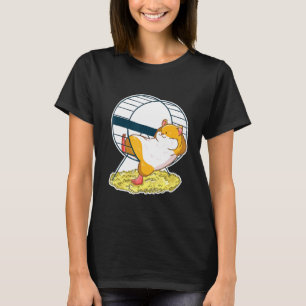 Hamster Wheel Nap Animal Hammy Owner Pet T-shirt