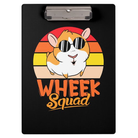 Hamster Wheel Squad Klembord (Voorkant)