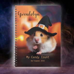 Hamster Witch Halloween Snoep Notitieboek