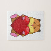 Hamster with Heart Legpuzzel (Horizontaal)