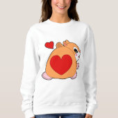 Hamster with Heart Trui (Voorkant)