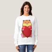 Hamster with Heart Trui (Voorkant volledig)