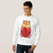 Hamster with Heart Trui (Voorkant volledig)