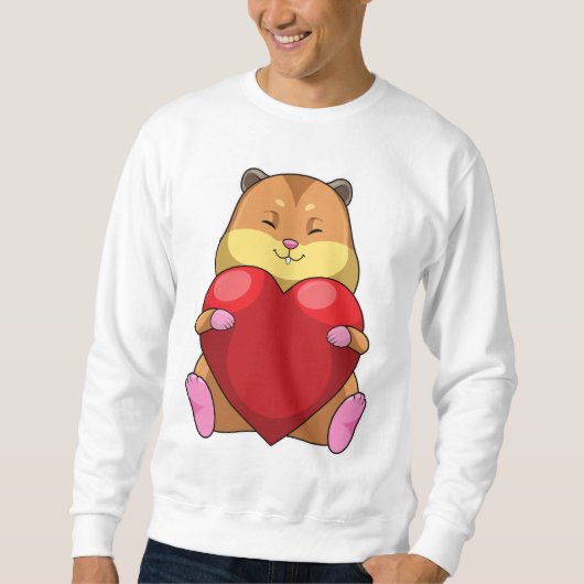 Hamster with Heart Trui (Voorkant)