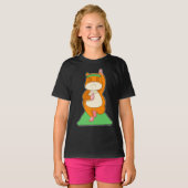 Hamster Yoga Fitness Sports T-shirt (Voorkant volledig)