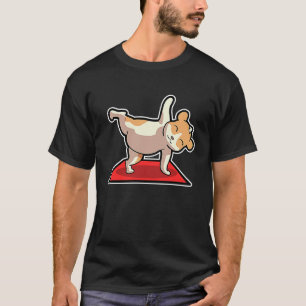 Hamster Yoga Houdingen Sport Turnen Ohm Hartslag T-shirt