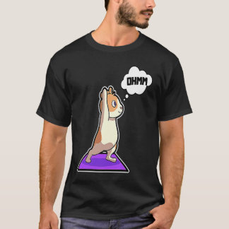 Hamster Yoga Oefeningen Sport Turnen Ohm Hartslag T-shirt