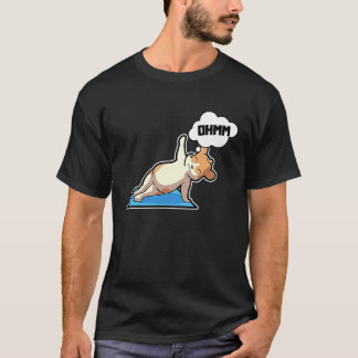 Hamster Yoga Oefeningen Sport Turnen Ohm Hartslag  T-shirt