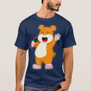 Hamster Zanger Microfoon Muziek 2 T-shirt