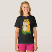 Hamster Zanger Microfoon Muziek T-shirt (Voorkant volledig)
