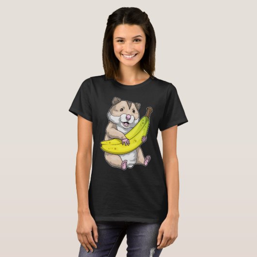 hamsterbanaan t-shirt (Voorkant volledig)