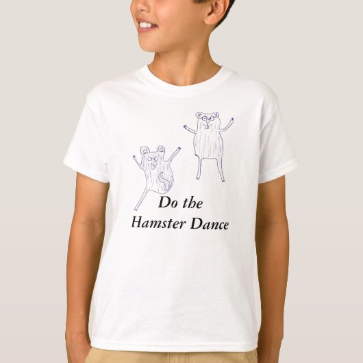 hamsterdans, t-shirt (Voorkant)