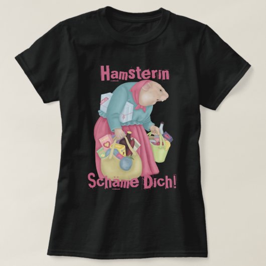 Hamsterin T-shirt (Design voorkant)