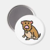 hamstermagneet magneet (Voorkant / Achterkant)