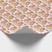 Hamsterpatroonpapier Cadeaupapier (Hoek)