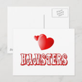 Hamsters Briefkaart (Voorkant / Achterkant)