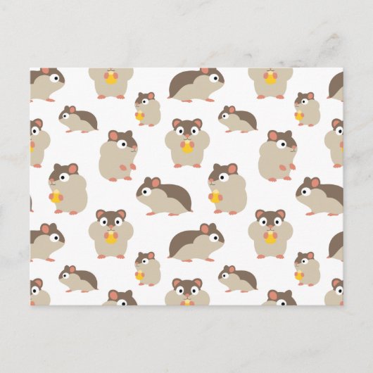 Hamsters Briefkaart (Voorkant)